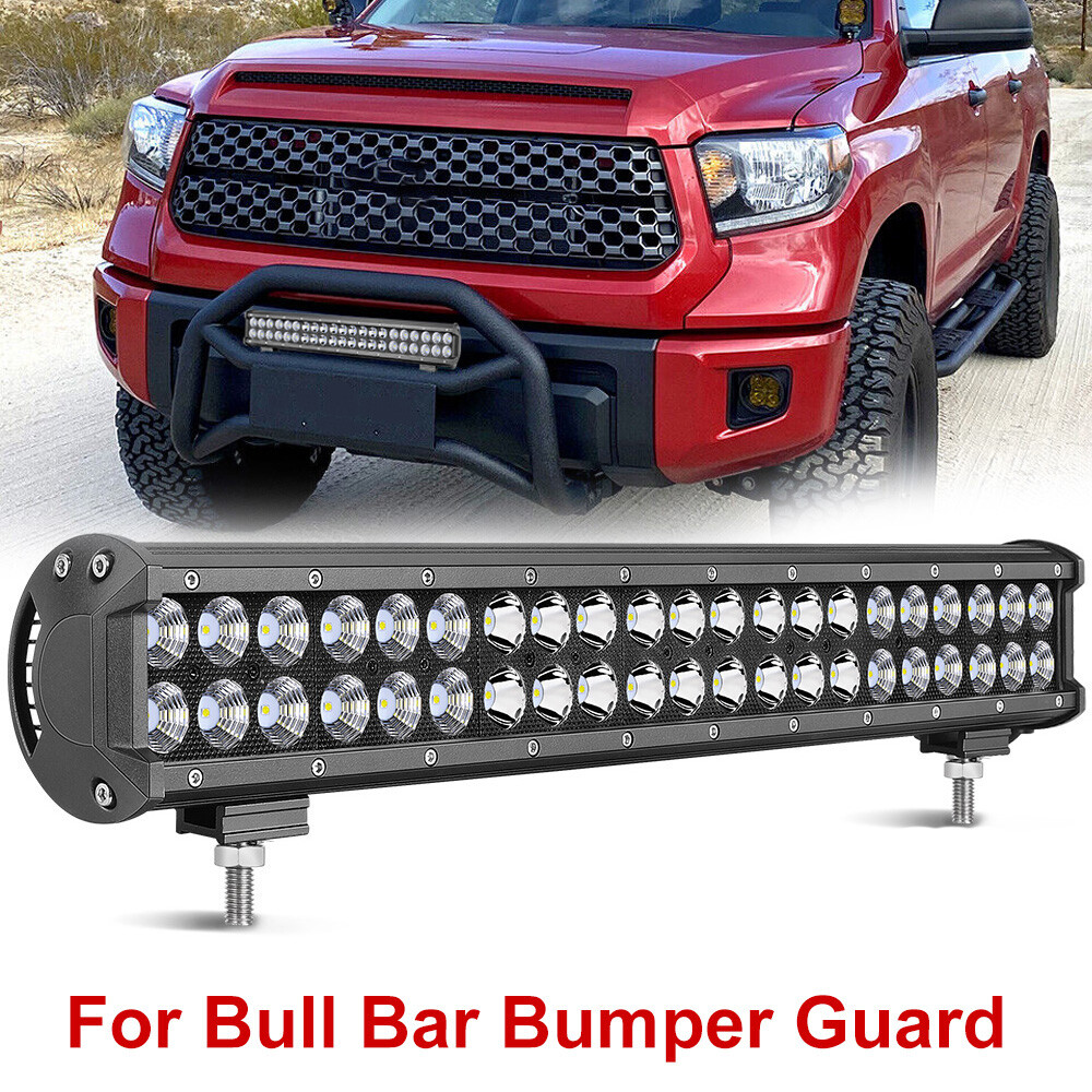 Offroad 20″ LED Lower Bumper Work Light Bar Spot Flood Driving UTV For Ford F150