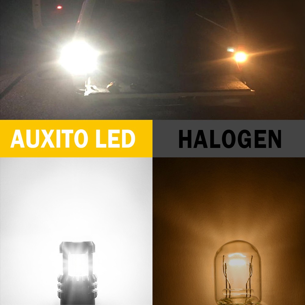 7443 7440 LED Backup Reverse Light Bulbs Super Bright White 6000K Canbus 2-20x