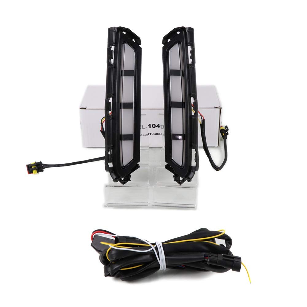 Dreamseek LED DRL for Hyundai Elantra 2019 2020 Daytime Running Light Driving…