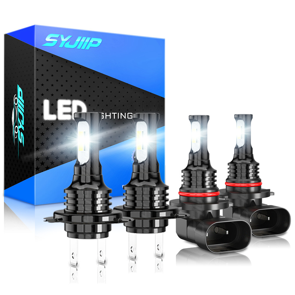 For Mitsubishi Outlander 2016-2020 9005+H7 LED Headlight Bulb Hi Low Beam kit