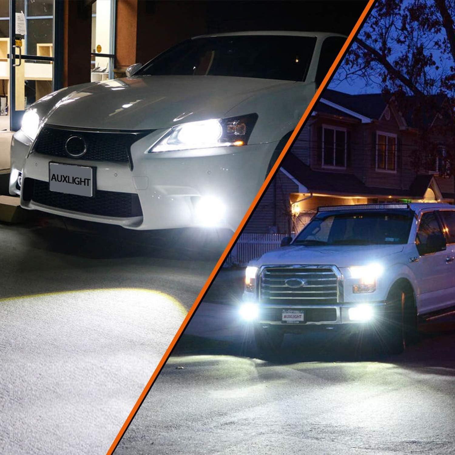 2504 12276 LED Fog Light Bulbs 6000K Xenon White, Super Bright 2800 Lumens 33…