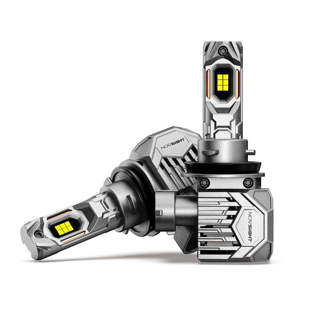 NOVSIGHT H11 9005 9006 LED Headlight Bulb 30000LM High/Low Beam 6500K White Lamp