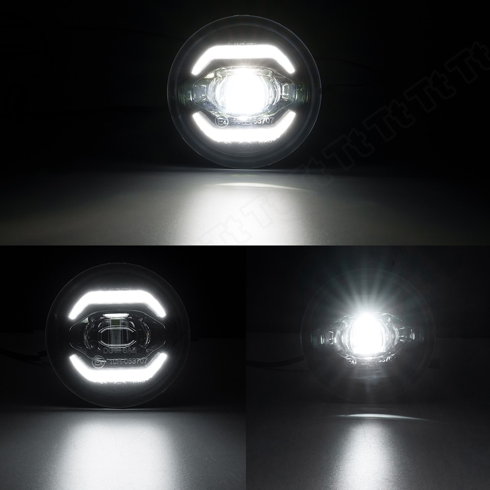 LED Halo DRLs Daytime Running Light/Driving Fog Lamp For 2010-2013 Chevy Camaro