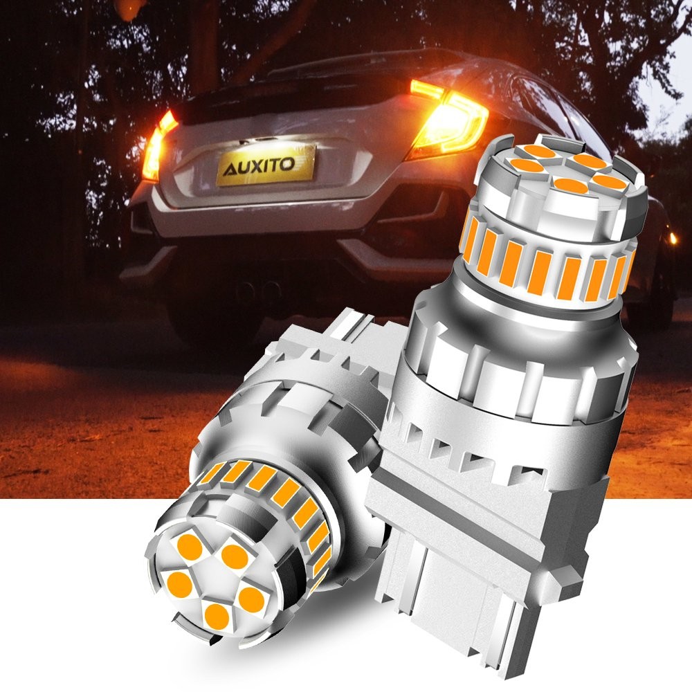 1-10Set 3157 LED Turn Signal Light Bulb Amber Anti Hyper Flash Error Free CANBUS