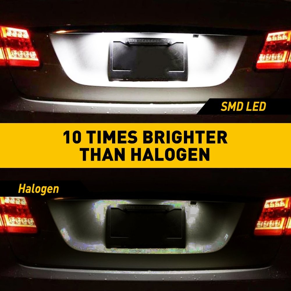 2X 18 LED License Plate Light For Honda Civic Accord Odyssey Acura TL RL TSX MDX