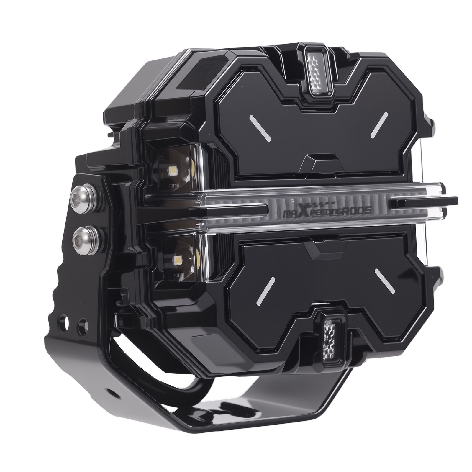 5″ Square LED Light Pods 178W Aluminum Housing Off Road Driving Lights DRL 178W