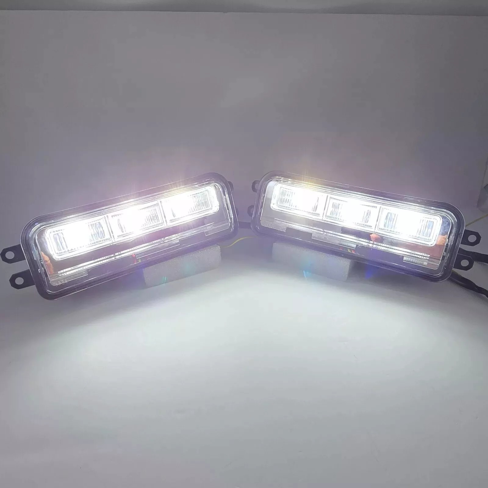 For 2024-2025 Toyota Tacoma LED Bumper Fog Lights Driving Lamps w/ Switch Pair