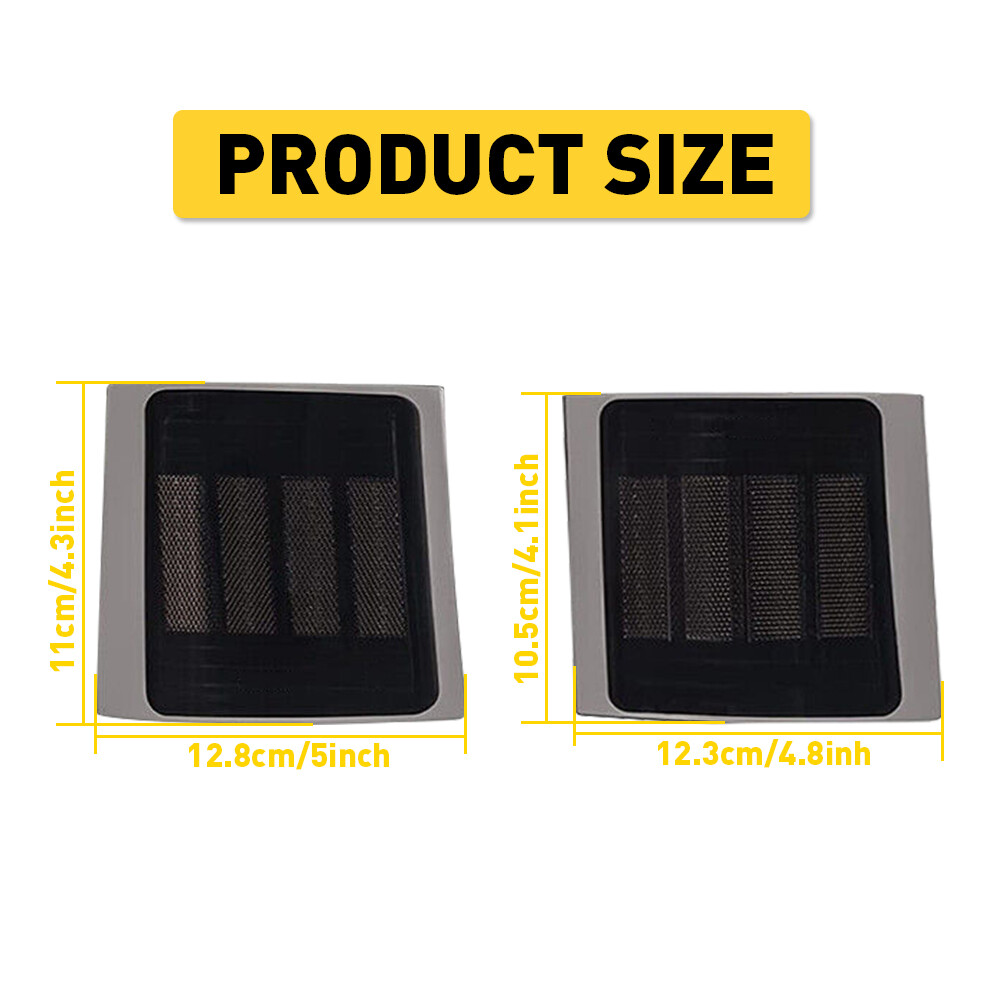 Full LED 4PC Amber Corner Side Marker Lights For 94-98 Chevy C/K 1500 2500 3500