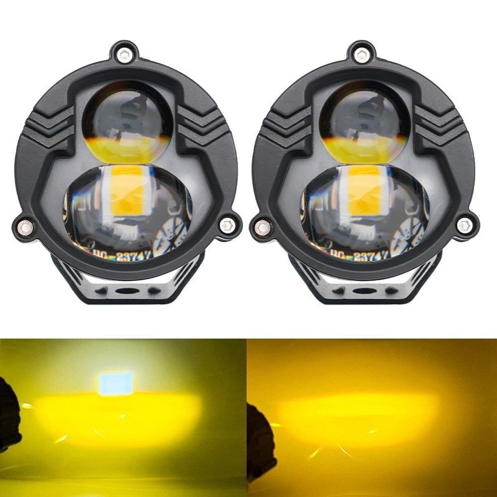 High Brightness U30 LED Motorcycle Spot Light Auxiliary IP67 Aviation Aluminum