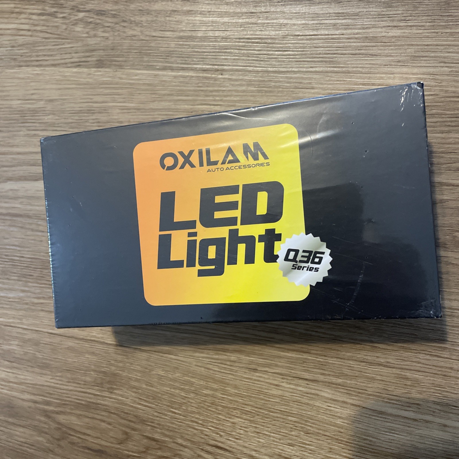 4 Pack Oxilam LED Light Bulbs Q36 Series 9005 HB3 + 9006 HB4 6500K