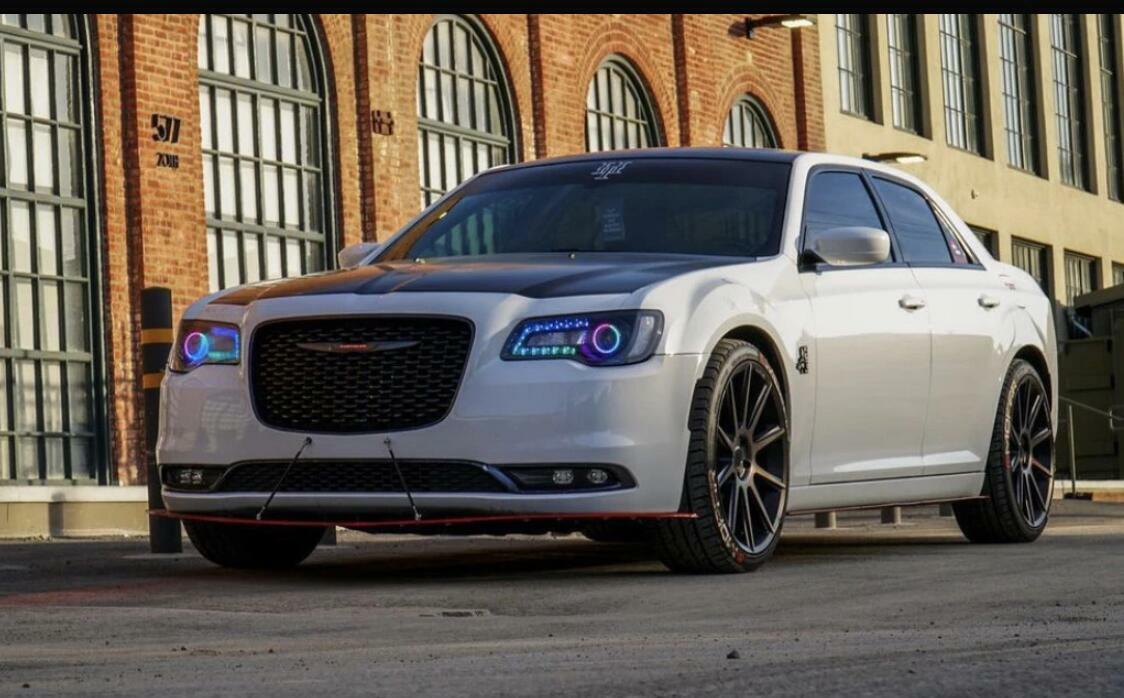 RGBW LED Multi-Color Changing Headlight DRL Accent For Chrysler 300C 2011-2020