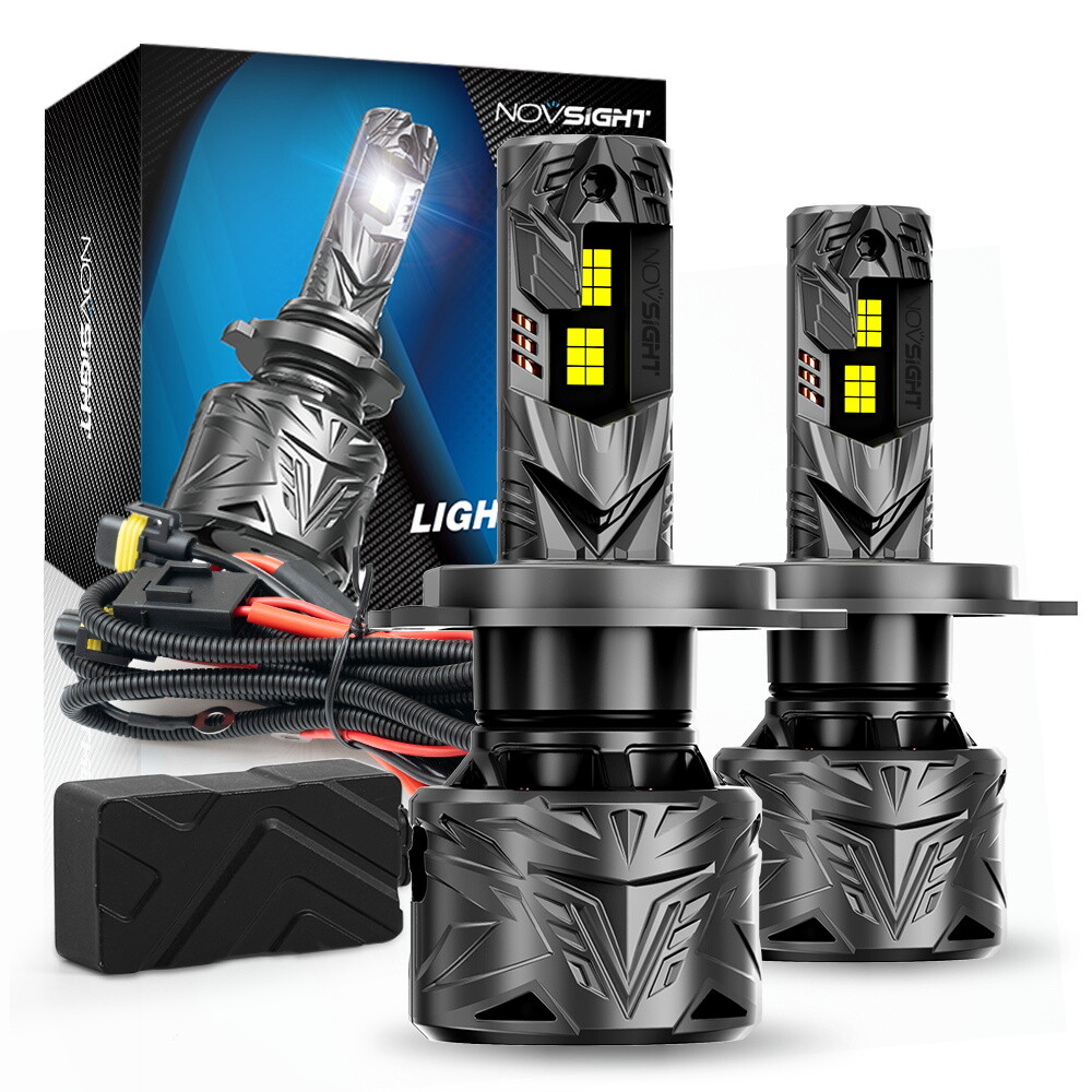 2X H4 HB2 9003 LED Headlight Bulbs Hi/Low 6500K 50000LM 240W Super Power