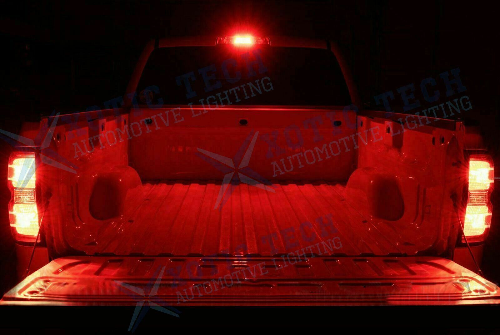 T15 921 912 Flash Strobe Red LED Center High Mount Stop 3RD Brake Light Bulbs