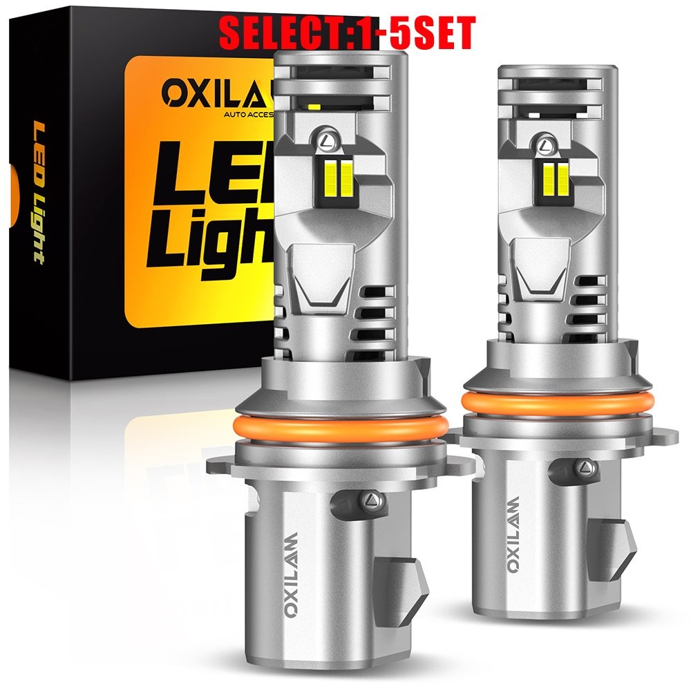 9007 HB5 LED Headlight Bulbs Ultra Bright 80000LM 6500K High Low Beam 2-10X