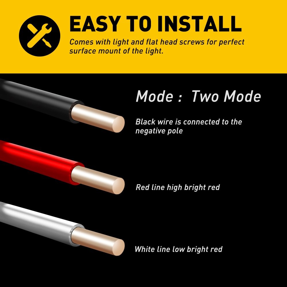 LED Red Side Marker Lights Lamp 16-SMD For RV 12V Truck Trailer Accessories