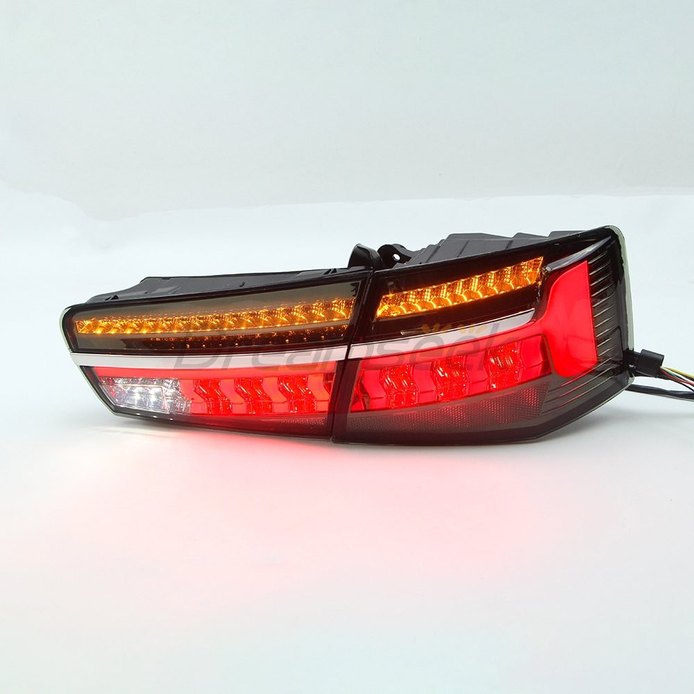 LED Tail Light Assembly For Audi A6 / S6 12-15 Rear W/ Dynamic Turn Signal Lamp