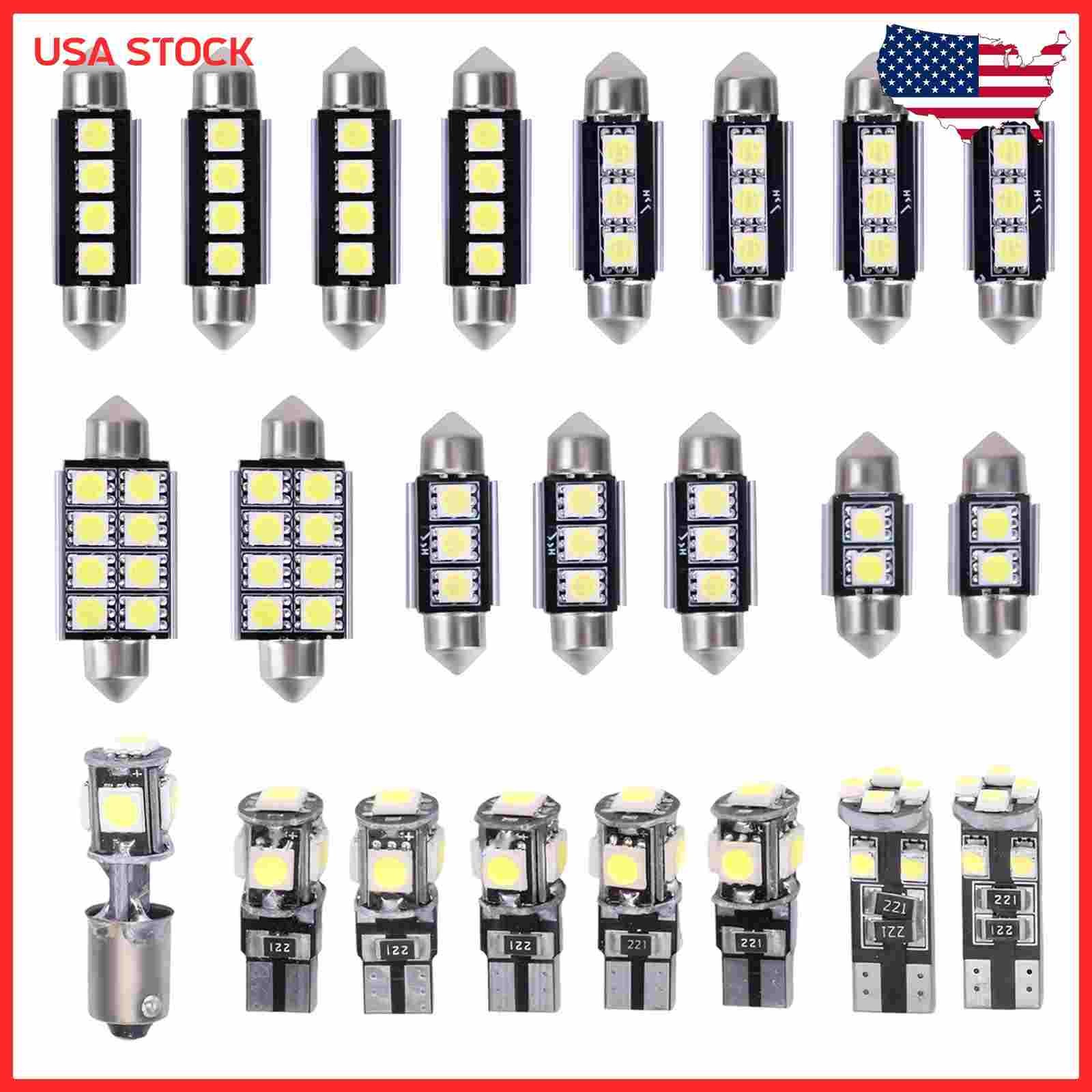New 23 left right Car Side Marker Lights For 23Pcs LED Car Light Bulb Kit Set