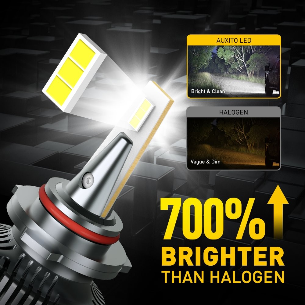 9005/HB3 H11/H8 LED Headlight Bright Bulb Kit High Low Beam 6500K White 320000LM