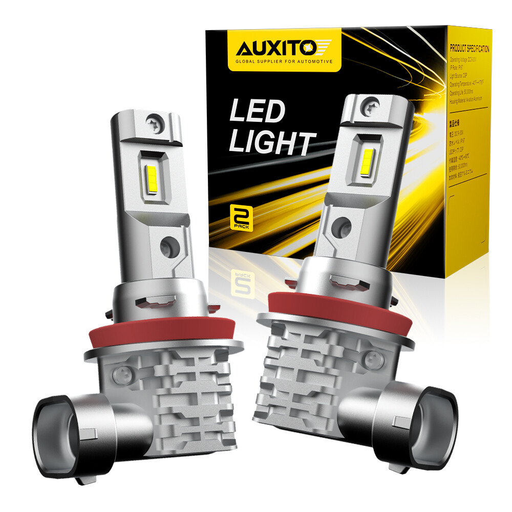 2-Side Combo 9005+9006+H11 LED Headlight Fog Light Kit High Low Beam Bulbs White