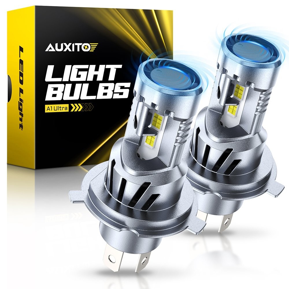 H4 9003 LED Headlight Bright Bulbs Kit White 6500K 48000LM High Low Beam 2-10X