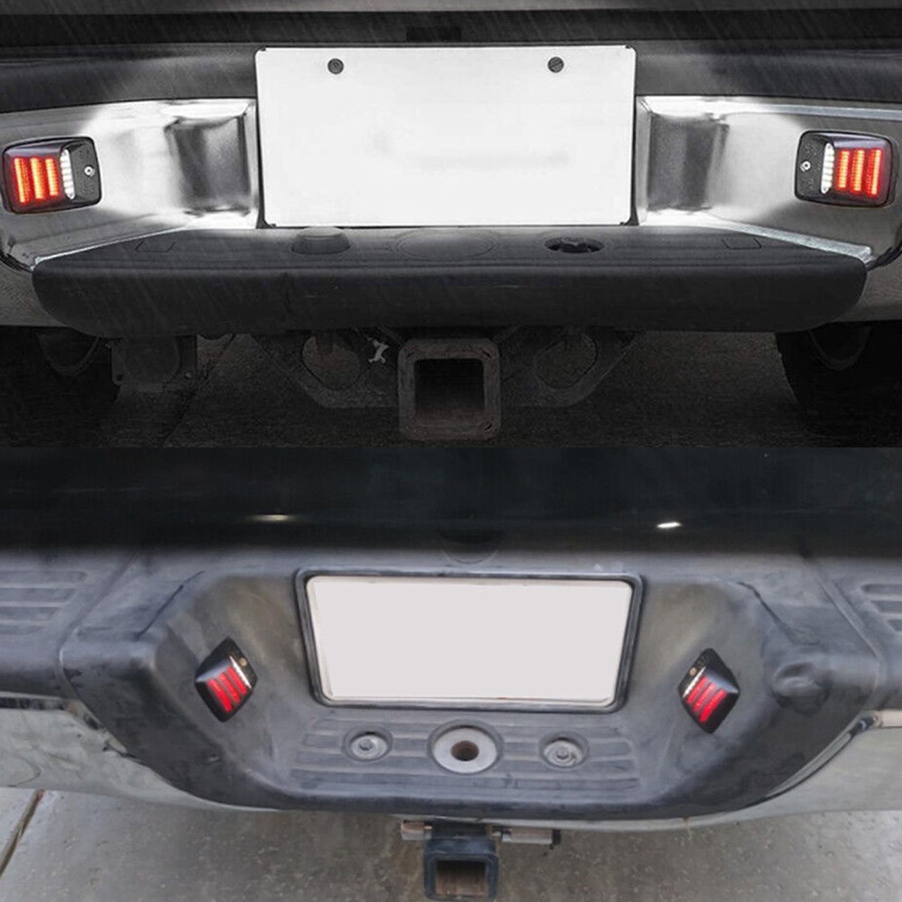 2Pcs LED License Plate Light RED LED Tube for Toyota Tacoma Tundra 2005-2015