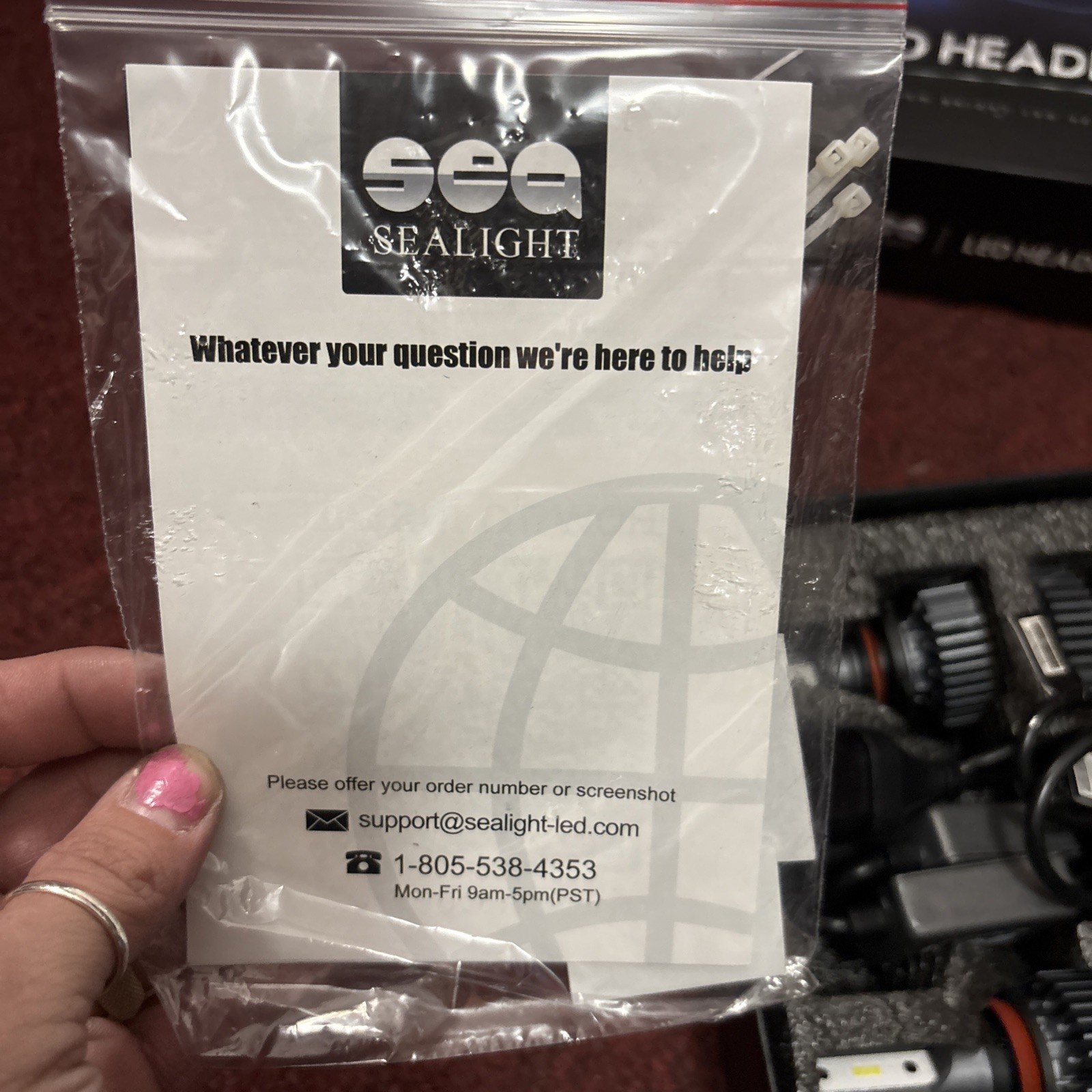 SeaLight H4 LED S1 Series Headlight Kit | 6000K | 30,000+hrs |12-24VDC | IP67