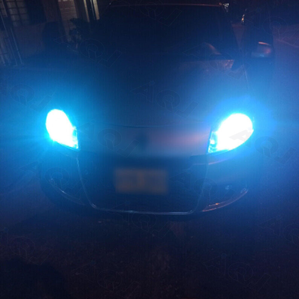 2x Super Bright H7 LED Headlight Kit High Low Beam Bulbs 3600000LM 8000K blue
