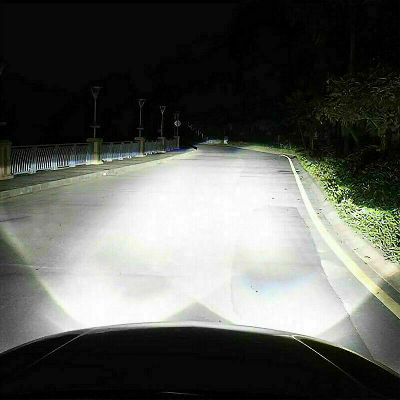 2PCS H3 LED Fog Driving Light Bulbs Conversion Kit Super Bright DRL 6000K White