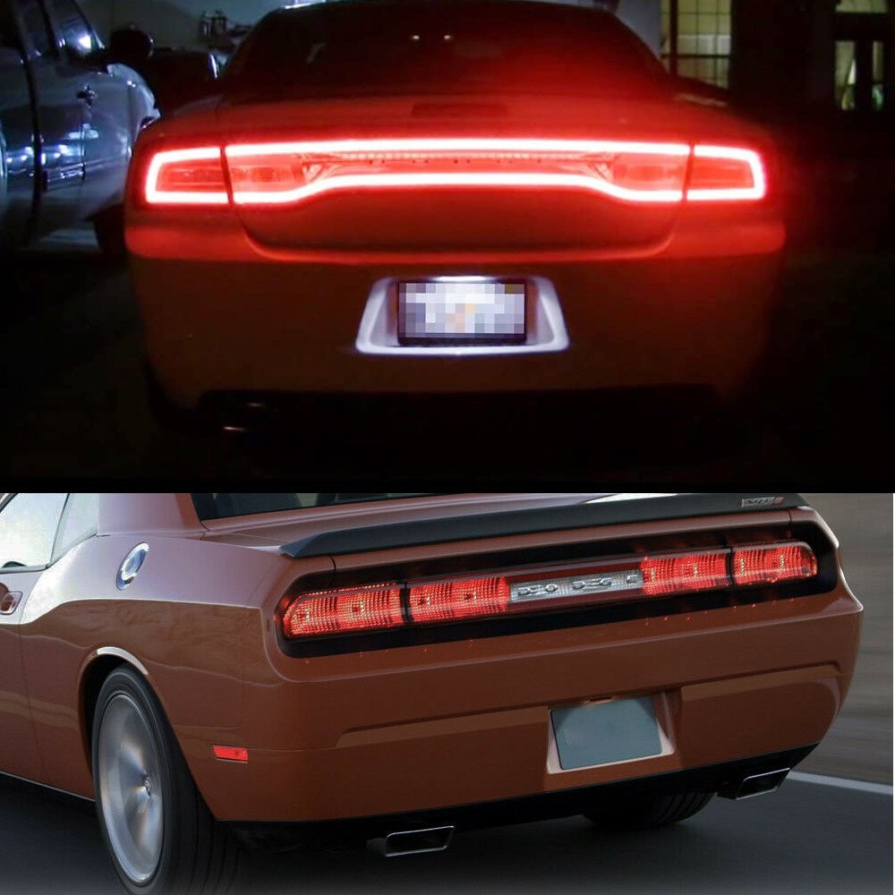 18-LED License White Plate Lights For 2006 2007-2014 Dodge Charger 3000LM 6000K