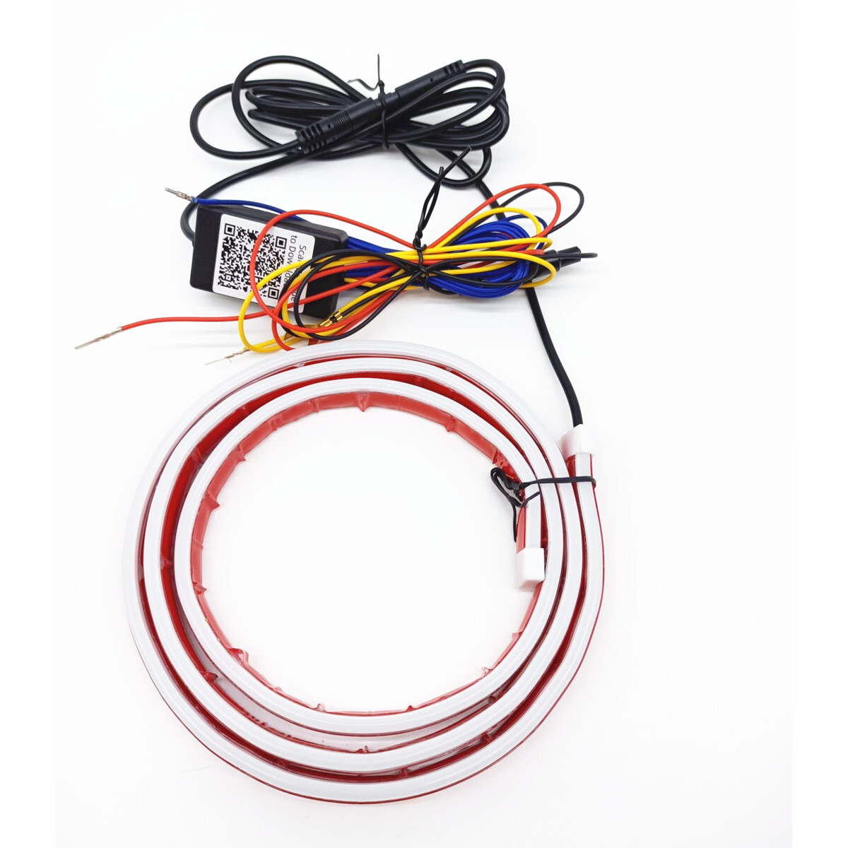 1.2M Car Ambient Light RGB LED Strip Waterproof Daytime Running Lamp APP Control