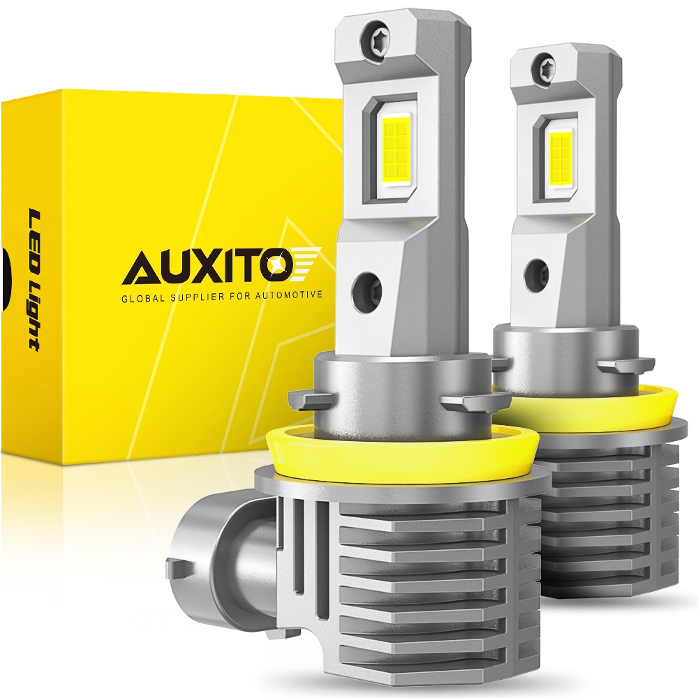 AUXITO H11 LED Headlight Super Bright Kit 6500K White 24000LM HIGH/LOW BEAM EOA
