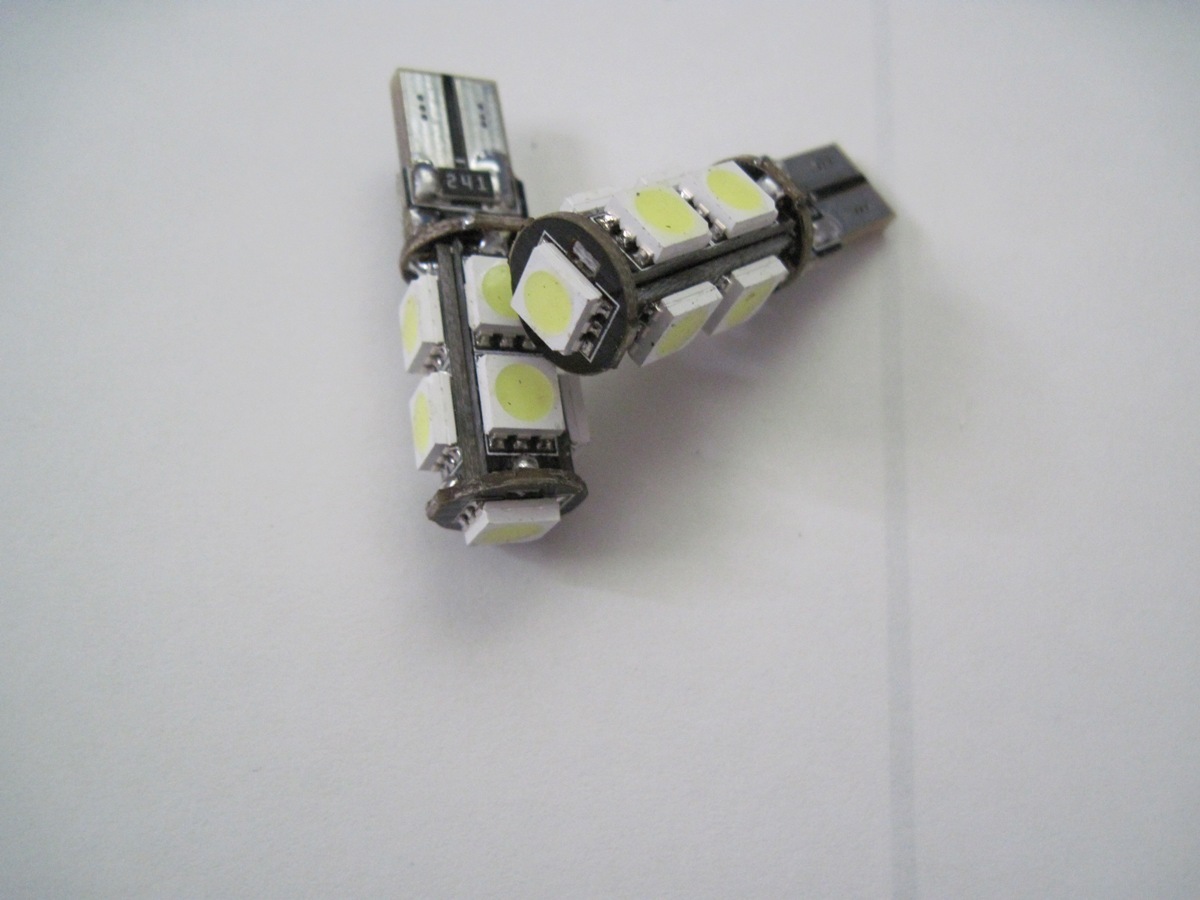 1 pair Canbus Error Free T10 194 W5W led 9-5050 smd Fit BMW Benz W204 White