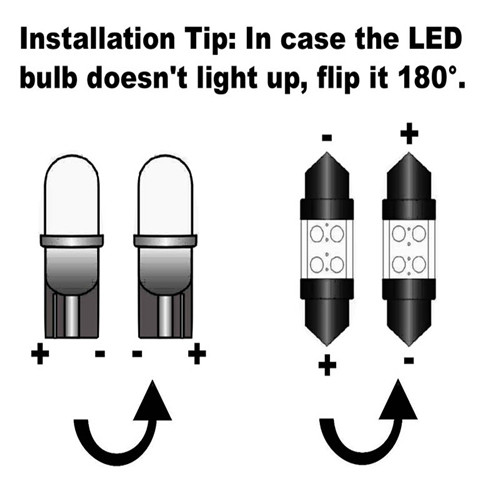 For VW Scirocco Xenon White LED Sidelight Light Bulbs Error Free Canbus *SALE*