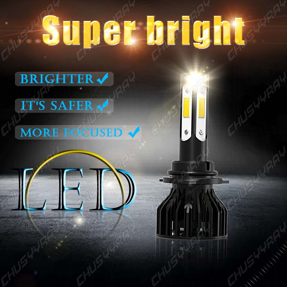 White/Yellow LED Bulbs For 2012-2017 Hyundai Veloster Headlight Fog Light Kit 6X