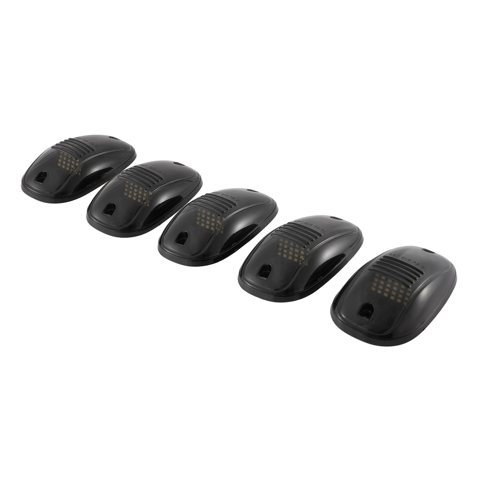 For Peterbilt Kenworth Freightliner White LED Cab Roof Marker Lights Indicator
