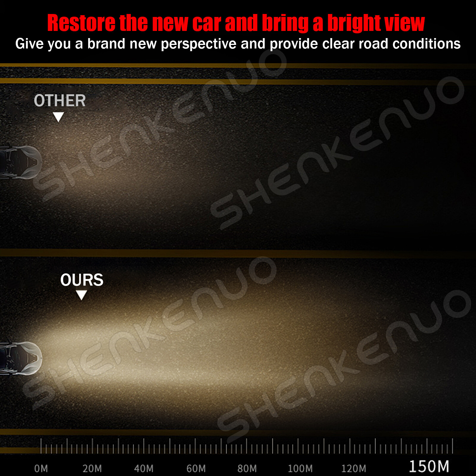 H4 (9003, HB2) Halogen Headlight Bulb Pair (2 Bulbs)