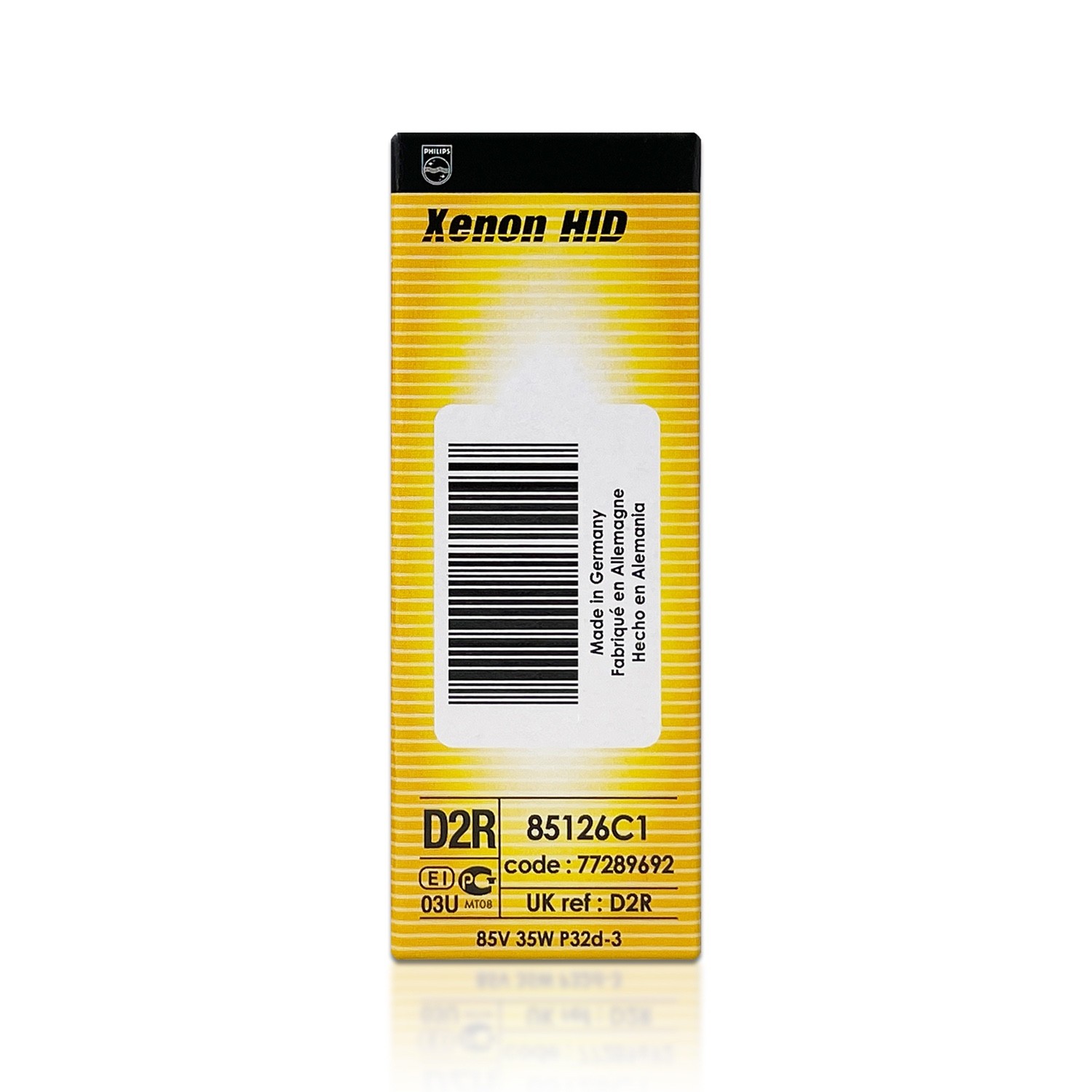 Genuine Philips D2R OEM 4300K HID Xenon Headlight Bulbs | 85126 | Pack of 2