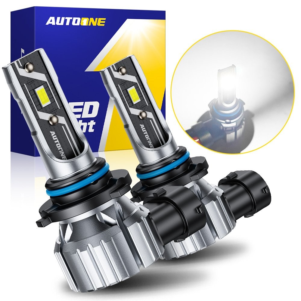 AUTOONE 9005 20000LM LED Bulbs Headlight High Beam Super Bright White 6500K EXD