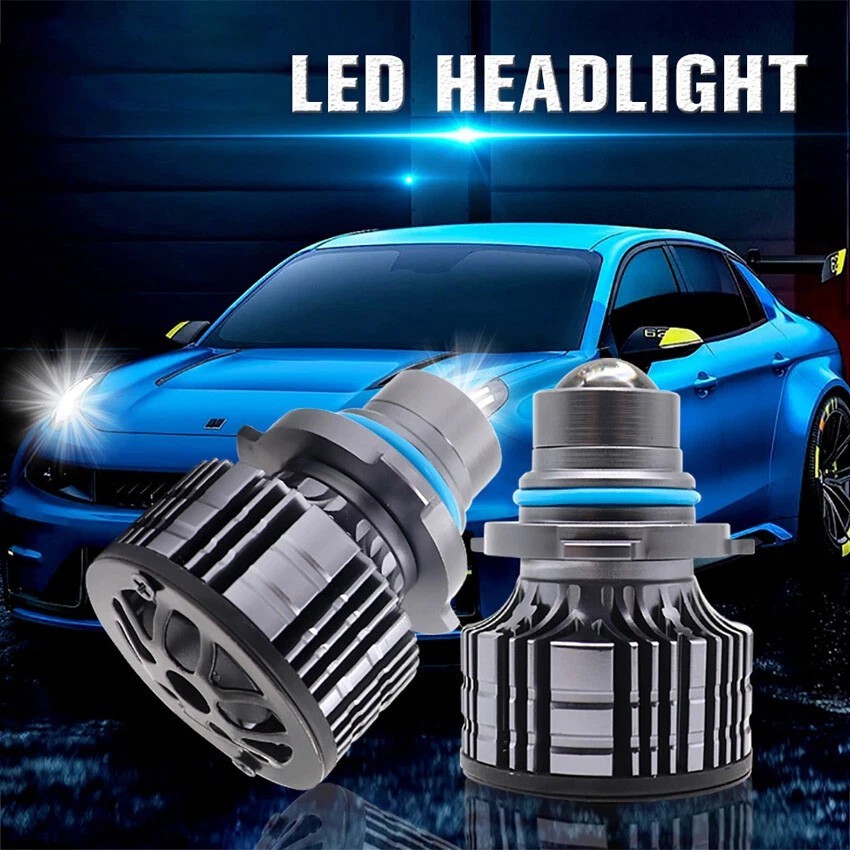 2X 9005 LED Projector Laser Headlights Bulb White/Blue/Yellow/Green Fog Lights