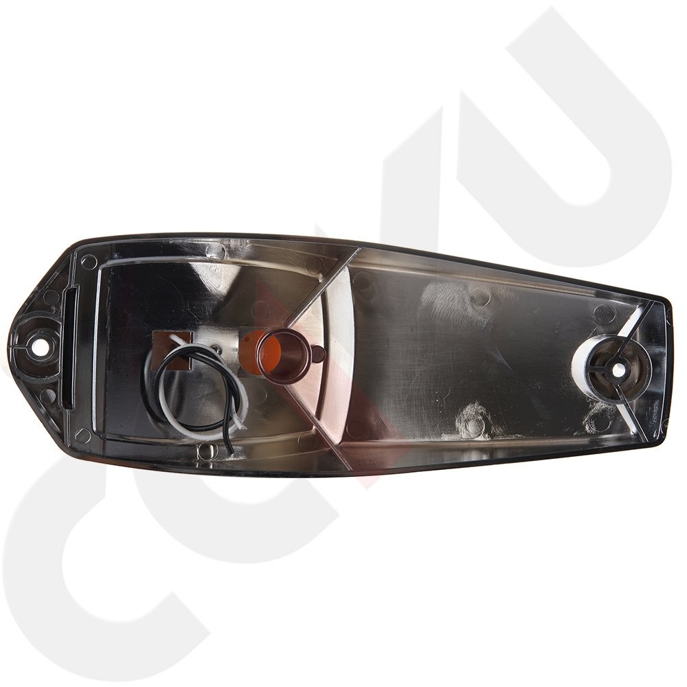 5x 17 LED Amber Chrome Cab Marker Roof Lights for Peterbilt 379 Kenworth Truck