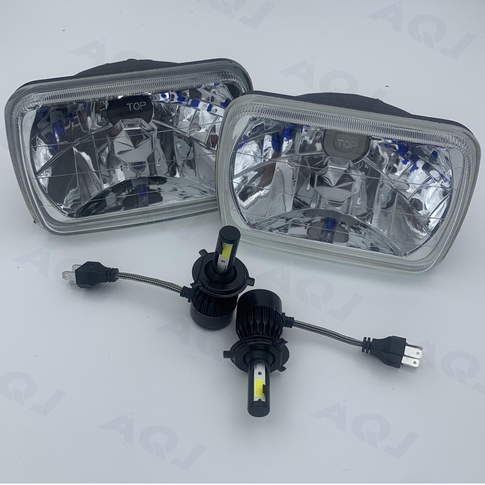 7×6″inch LED Headlights High-Low DRL Sealed 5X7″ For Chevrolet G20 1981-1995