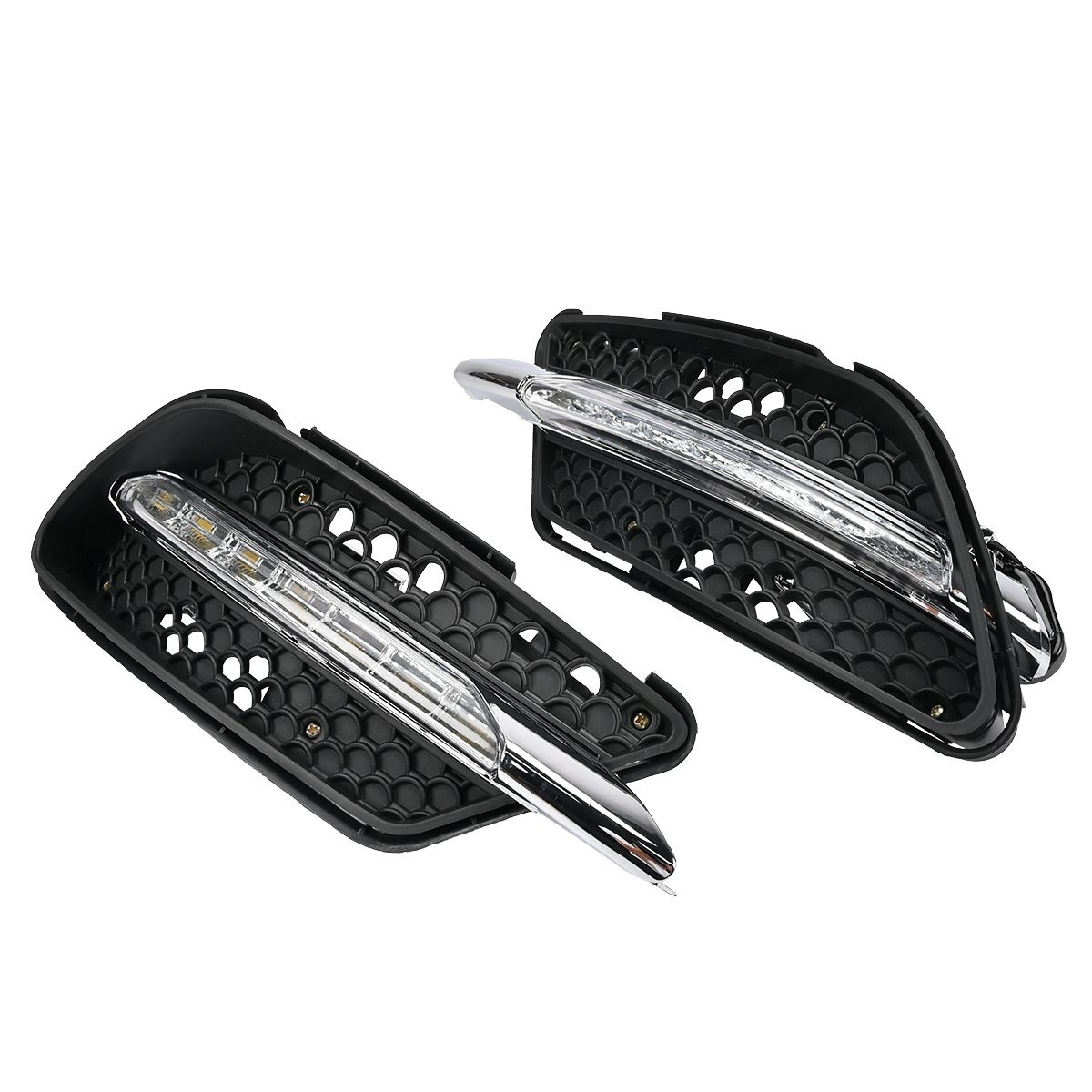 LED Daytime Running Light DRL Fog Light Lamp 08-11 For Benz W204 C300 C350 Sport