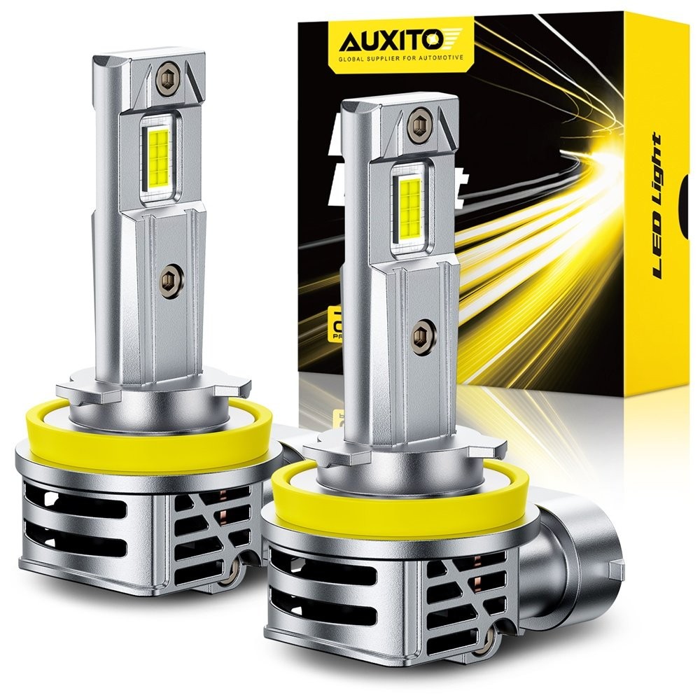 H11 H8 LED Headlight Super Bright Bulbs 6500K White Kit 30000LM HIGH/LOW M6S EOA