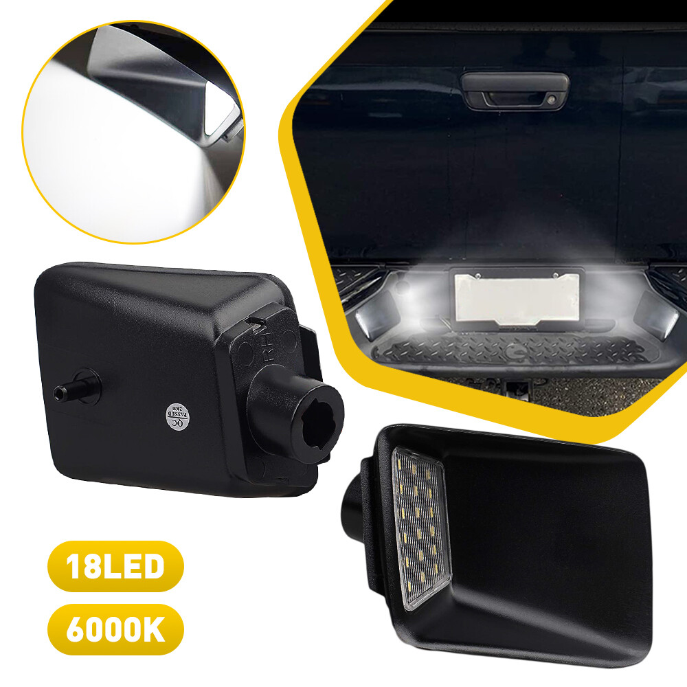 2 PCS White 18-SMD LED License Plate Parking Lights Lamps Bright Super White USA