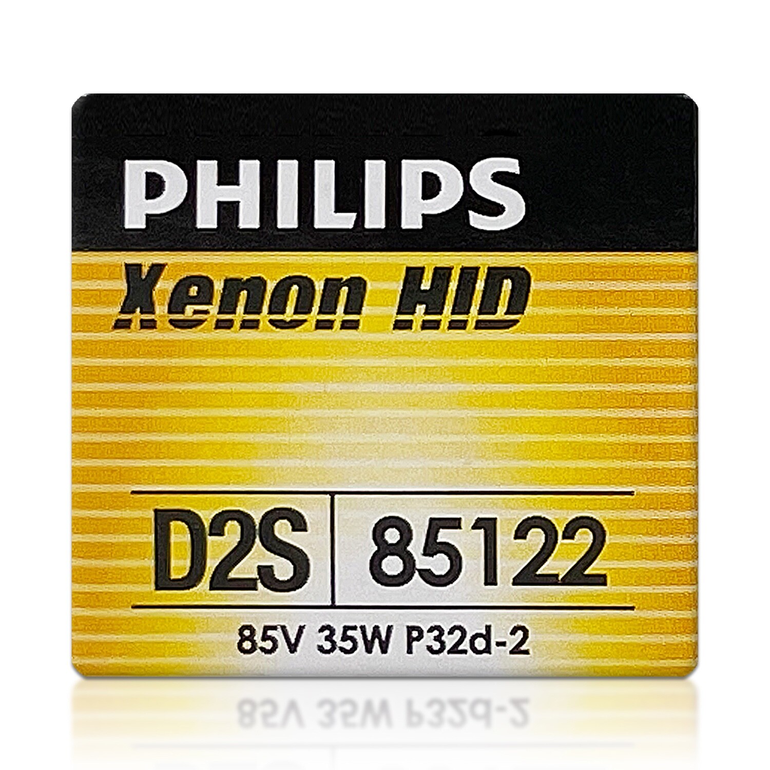 Philips OEM D2S 4300K HID Xenon Headlight Replacement Lamp Bulbs 85122 Pack of 2