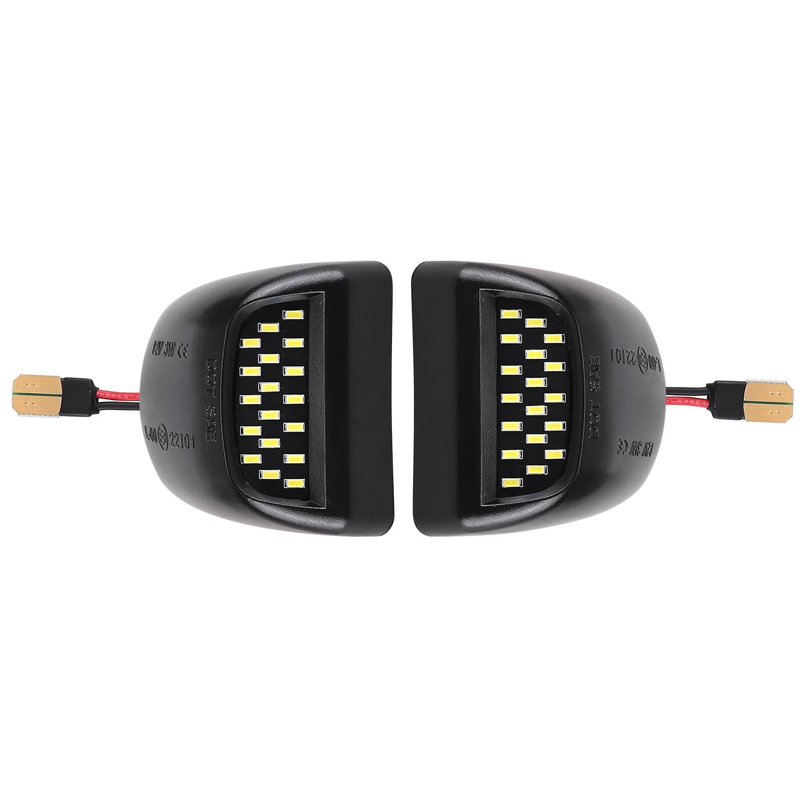 2x Bright White LED Tag License Plate Light Rear For Chevy Silverado 1500 99-13