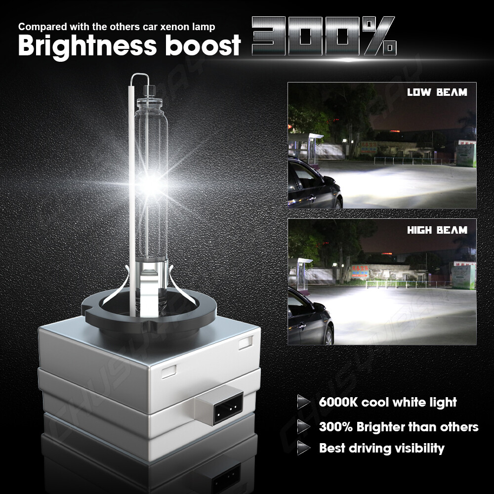 Front HID Headlight Bulb FIT CHEVROLET BLAZER 2019-2020 High/Low Beam 6000K