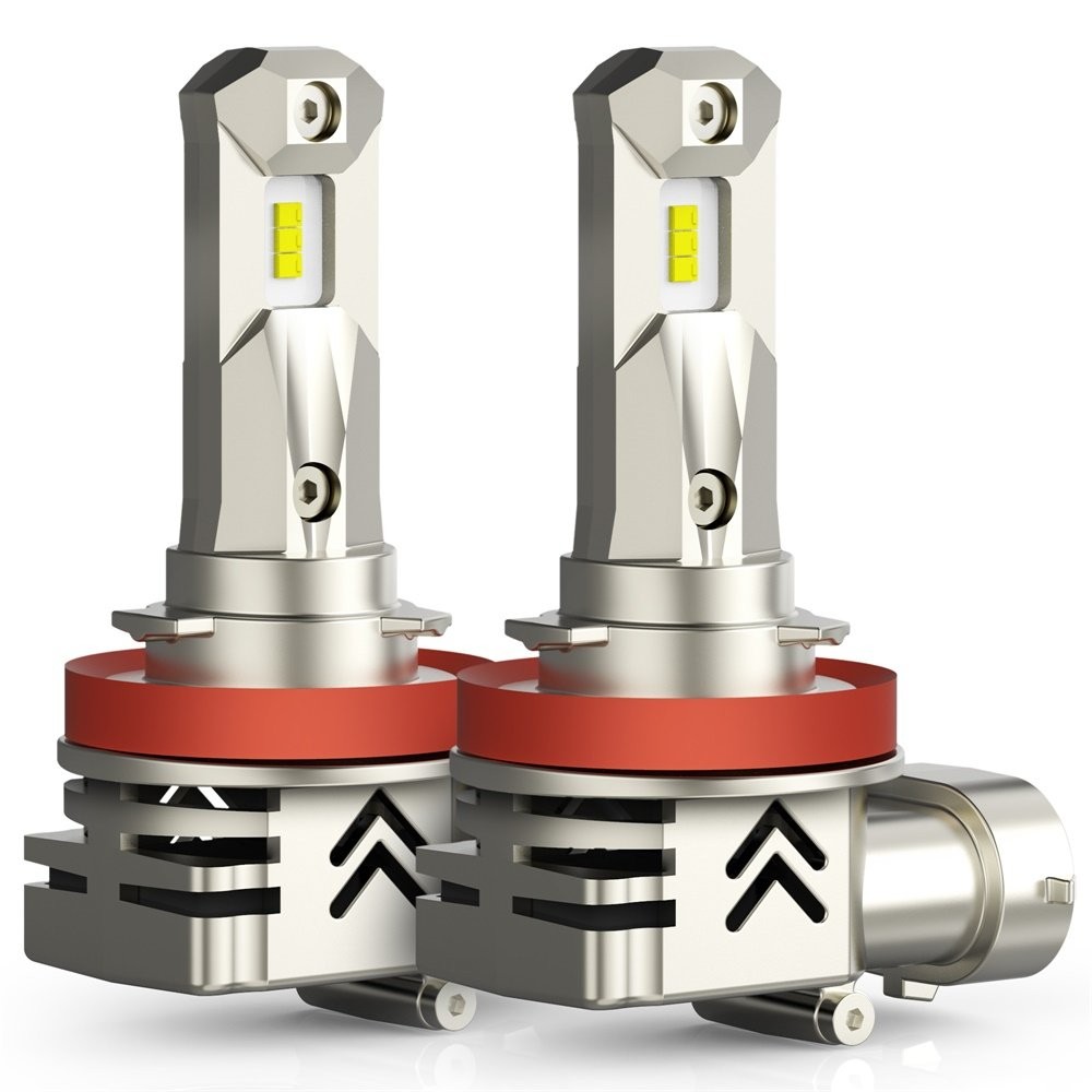 2X H8 H9 H11 LED Headlight Bulbs 6000K White Low Beam 300% Brighter Canbus Ready