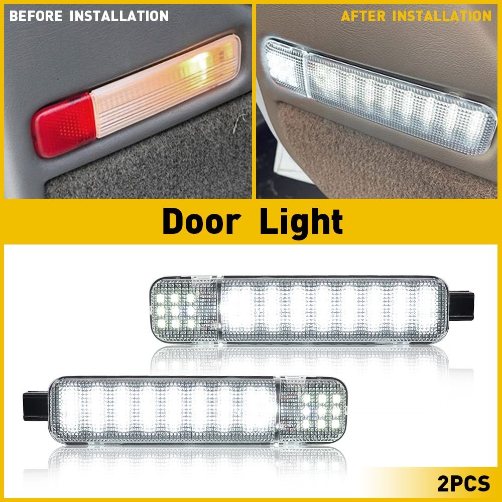 For 1995-2007 Chevy C/K Silverado Tahoe GMC Sierra LED Door Panel Courtesy Light