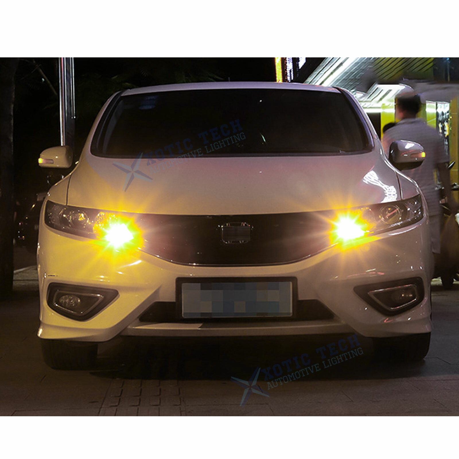 For Honda Golden Yellow 9005 LED Bulbs Daytime Running Lights Conversion Kit